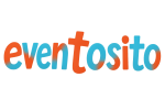 Eventosito logo on yellow background